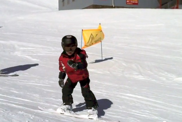 5 year old Snowboarder "Jeremy"