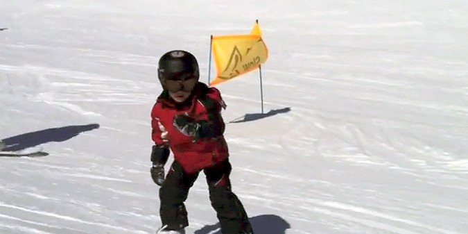 5 year old Snowboarder "Jeremy"