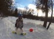 5 year old snowboarder