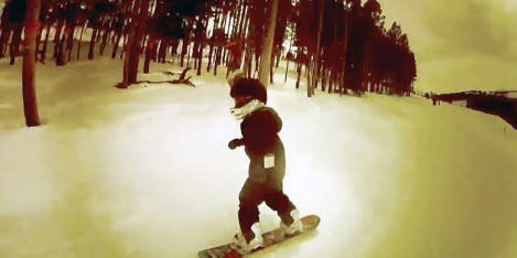 Sadie Asker, 7 year old Snowboard Ripper!