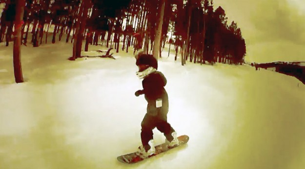 Sadie Asker, 7 year old Snowboard Ripper!